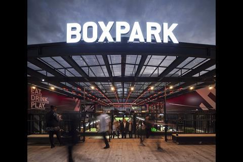 Boxpark Croydon entrance